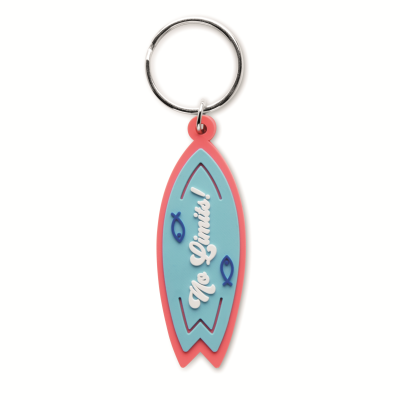 Picture of CUSTOM SHAPE PVC KEYRING with Your Logo on Both Sides