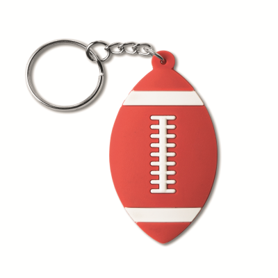 Picture of CUSTOM SHAPE PVC KEYRING with Your Logo on Both Sides