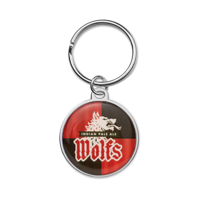 Picture of ROUND SHAPE IRON, DOMED NFC KEYRING