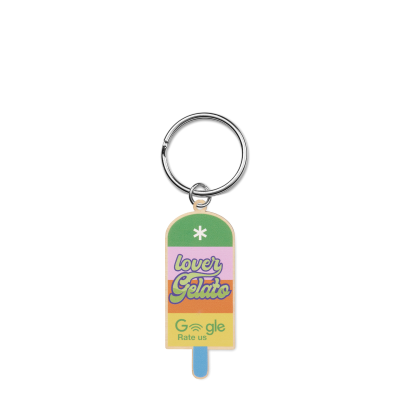 Picture of CUSTOM SHAPE WOOD NFC KEYRING