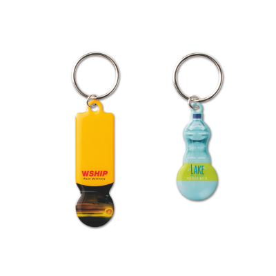 Picture of ALUMINIUM METAL TOKEN KEYRING