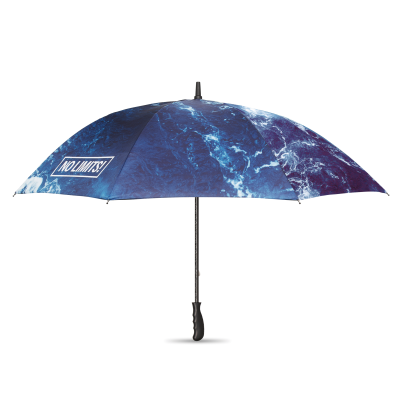 Picture of ALL-OVER PRINTED ?122CM & 27" STORM UMBRELLA with Hard Plastic Handle