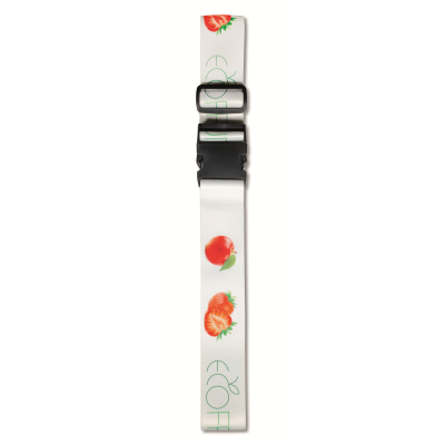 Picture of ADJUSTABLE, FULL COLOUR RECYCLED POLYESTER (RPET) LUGGAGE STRAP