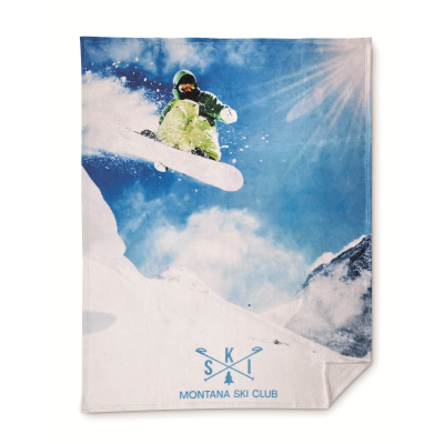 Picture of FULL COLOUR CORAL FLEECE BLANKET (270GSM)