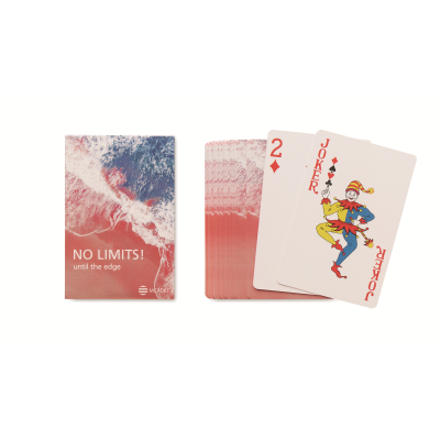 Picture of 54 PLAYING CARD PACK, YOUR DESIGN ON 1 SIDE