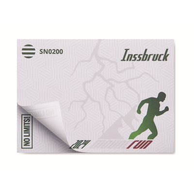 Picture of RECTANGULAR SHAPE PRINTED STICKY NOTES (EU MADE)