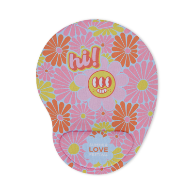 Picture of FULL COLOUR PRINTED ERGONOMIC POLYESTER MOUSEMAT