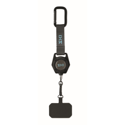Picture of ROBUST ANTI-DROP & ANTI-THEFT BADGE REEL MOBILE PHONE HOLDER with Strap