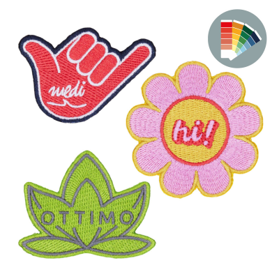 Picture of EMBROIDERED PATCH with Laser-Cut Border