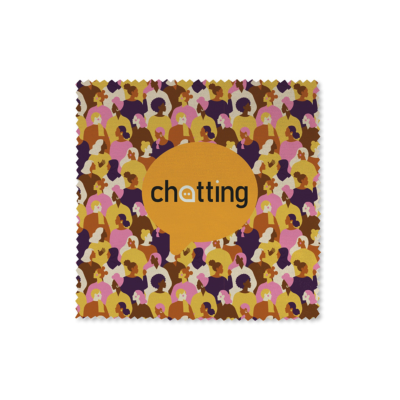 FULL COLOUR 200GSM MICROFIBRE CLEANING CLOTH (12X12CM)