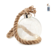 GLASS BAUBLE LED LIGHT in White image 2