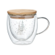 DOUBLE WALL BOROSILICATE MUG in White image 2
