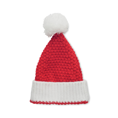 Picture of CHRISTMAS KNITTED BEANIE in Red