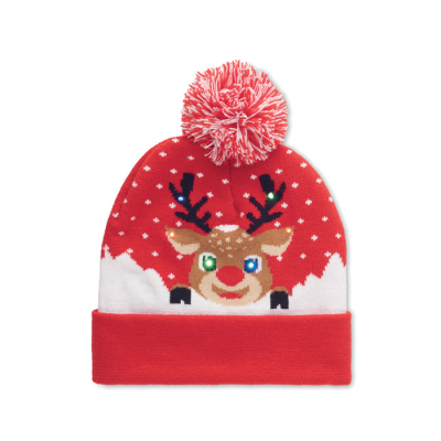 Picture of CHRISTMAS KNITTED BEANIE LED