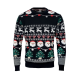 Picture of CHRISTMAS LED SWEATER L & XL in Black