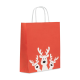 GIFT PAPER BAG MEDIUM in Red image 2