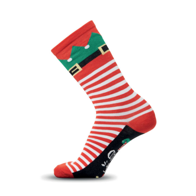 Picture of PAIR OF CHRISTMAS SOCKS M in Red