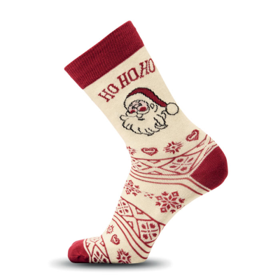 Picture of PAIR OF CHRISTMAS SOCKS L in Brown