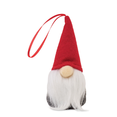 Picture of FELT GNOME TREE HANGER in Red