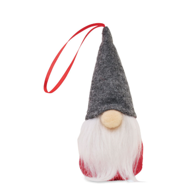 Picture of FELT GNOME TREE HANGER in Grey