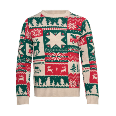 Picture of CHRISTMAS KNITTED SWEATER L-XL in Brown