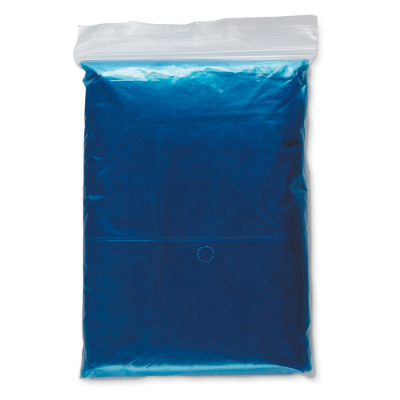 Picture of FOLDING RAINCOAT in Polybag in Blue