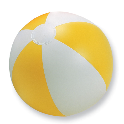 Picture of INFLATABLE BEACH BALL in Yellow