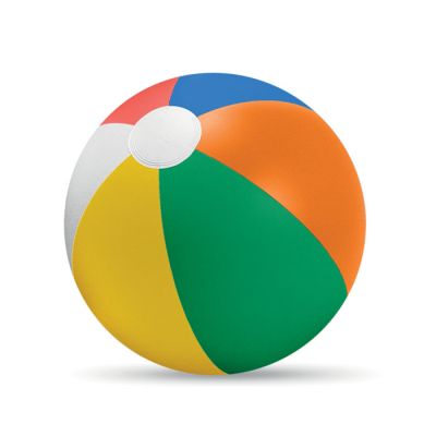 Picture of INFLATABLE BEACH BALL in Multicolour.