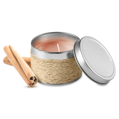 Picture of FRAGRANCE CANDLE in Brown.