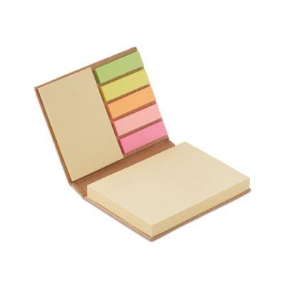 Picture of STICKY NOTE MEMO PAD in Brown.