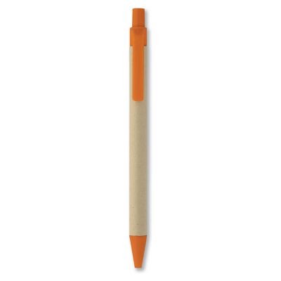 Picture of PAPER & CORN PLA BALL PEN in Orange.