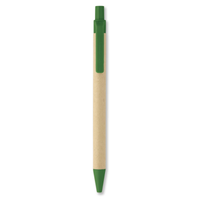 Picture of PAPER & CORN PLA BALL PEN in Green.