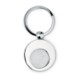 Picture of METAL KEYRING with Token in Silver