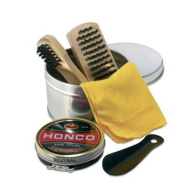 Picture of SHOE POLISH KIT in Silver.