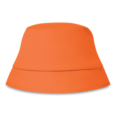 Picture of COTTON SUN HAT 160 GR & M² in Orange.