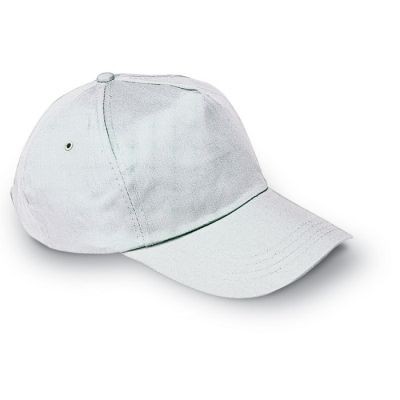 Picture of BASEBALL CAP in White.