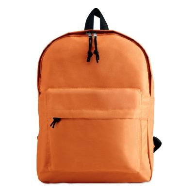 Picture of 600D POLYESTER BACKPACK RUCKSACK in Orange