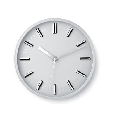 Picture of ROUND SHAPE WALL CLOCK in White