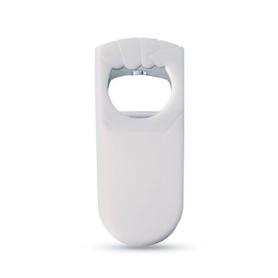 BOTTLE-OPENER AND SEALER in White.