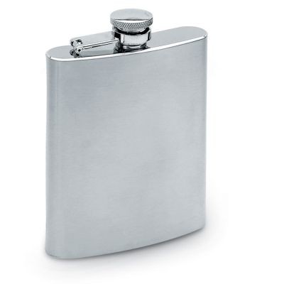 Picture of SLIM HIP FLASK 200ML in Silver