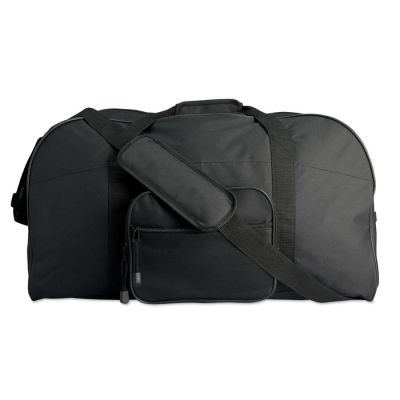 Picture of SPORTS OR TRAVEL BAG in Black.