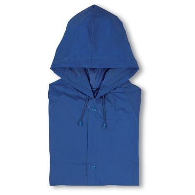 Picture of PVC RAINCOAT with Hood in Blue