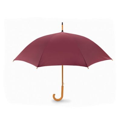 23 INCH UMBRELLA in Red.