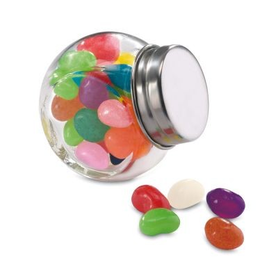 Picture of GLASS JAR with Jelly Beans Kc7103