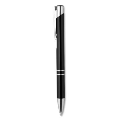 Picture of PUSH BUTTON PEN with Black Ink in Black.