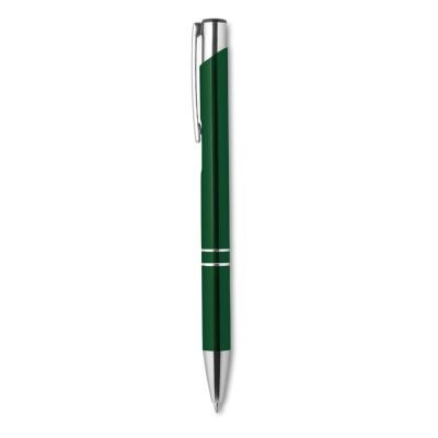 Picture of PUSH BUTTON PEN with Black Ink in Green.