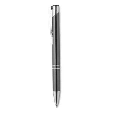 Picture of PUSH BUTTON PEN with Black Ink in Titanium.