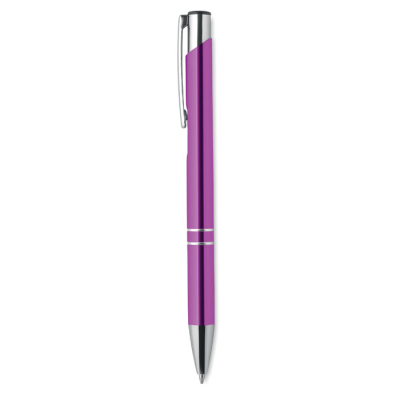 Picture of RECYCLED ALUMINIUM METAL BALL PEN in Pink