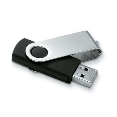 Picture of TECHMATE USB FLASH DRIVE 4GB in Black
