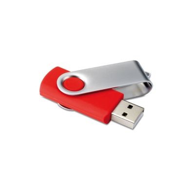 Picture of TECHMATE 16GB USB FLASH DRIVE in Red